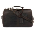 Greenland Nature Westcoast Dokterskoffer leer 40 cm, Brown met riem