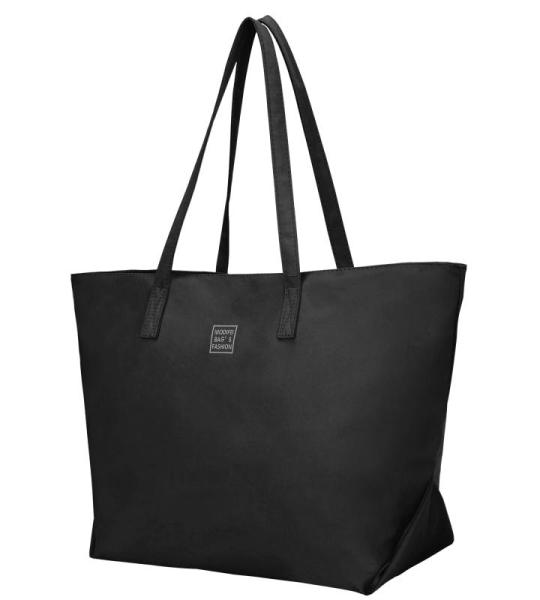 voor vrouwen, 19,3 inch waterbestendig, grote capaciteit schoudertassen met ritssluiting en zakken, casual boodschappentas voor schoolleraar en laptop, Zwart, Large