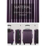 HAUPTSTADTKOFFER - Alex, aubergine, koffer