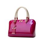 Modieuze handtassen dames lakleer handtas elegante schoudertas vrouwen schoudertas waterdichte damestas bruiloft clutch portemonnee winkelen party, Rosé, Large, Unieke