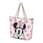 Minnie Mouse Dots-Soleil Strandtas, roze, 52 x 37 cm, roze, Eén maat, Soleil Strandtas Stippen