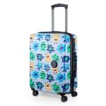 HAUPTSTADTKOFFER - Mitte - Handgepäck, 2,9 kg kinderleicht, TSA, Hartschalenkoffer, Trolley 4. Rollen, Handgepäck 55 cm, 42 Liter, Motiv Koffer, MONSTERS
