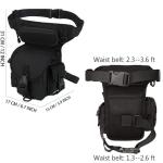 Waterdichte Motorfiets Tas Drop Been Tas Tool Fanny Dij Pack Been Rig Motorfiets Camera Utility Pouch (Color6)