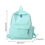FGUUTYM Coole Rucksäcke Für Teenager Mädchen Freizeit Campus fünfteilige Jugendmode einfache Schultasche mit großer Kapazität Kindergarten Rucksäcke Mädchen Mit Namen (Blue
