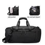 CHDWEY Umhängetaschen für Herren Multifunctional Customize Sports Waterproof Gym Luggage Travel Bags Travel suitcases(Black)