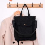 RYTEJFES Schoudertassen voor dames met veel vakken, modieuze tas, groot, zwart, casual, handtas, schoudertas, blauw, handtassen, hengseltassen voor kantoor, school, winkelen, reize