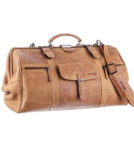 Greenland Nature Light Doc-Traveler Dokterskoffer Leer 51 cm, beige