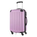 Hauptstadtkoffer Spree, koffer met harde schaal, trolley, rolkoffer, reiskoffer, kan breder worden gemaakt, TSA, 4 wielen, violet
