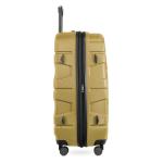 HAUPTSTADTKOFFER - X-Kölln - Hartschalen-Koffer Koffer Trolley Rollkoffer Reisekoffer, TSA, 76 cm, 107 Liter, Herbstgold matt