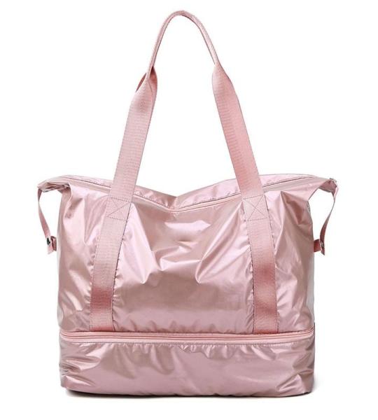 CHDWEY Umhängetaschen für Herren Nass trockene Fitness-Gymnastik-Tasche Reisetaschen for die Frauen der Yoga-Matte Männer nass nass Training Tasche trocken Turner Turnhallentasc