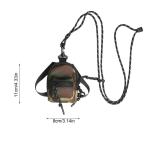 Yajimsa Kleine schoudertas voor mannen - schoudertas heren mobiele telefoon Messenger Bag herentas Shulder Bag lederen borstzak