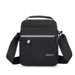 CHDWEY Umhängetaschen für Herren Männer wasserdichte Messenger Umhängetaschen Sling Crossbody Bag Cross Pack Handtasche auf Single-Schulter for Männchen(Black)
