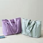 CHDWEY Umhängetaschen für Herren Frauen Sport Fitness Bag Oxford Yoga Gym Reise Duffle Handtasche wasserdichte Große Kapazität Schulter Wochenende Tasche Yoga Matte Tasche(Gree
