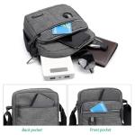 Schoudertas borsttas heren crossbody schoudertas mobiele telefoon tas messenger bag herentas Shulder Bag