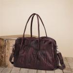 Herenmode retro herenhandtas schoudertas herentas reistas bagagetas (A 28 x 42 x 15 cm)