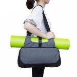 CHDWEY Umhängetaschen für Herren Yoga Umhängetasche Lässig Sport Fitness Crossbody Pack Outdoor Gym Yoga Matte Lagerung Leinwand Bag 41 x 20 cm(Purple)