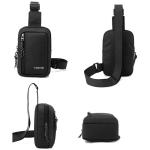Schoudertas, borsttas, herentas, borsttas, schoudertas met waterfles, outdoor, sling crossbody bag, schouderrugzak, waterbestendige draagtas, schoudertas, messenger tas
