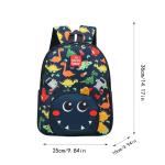 Transparenter Rucksack, strapazierfähig, für Herren und Kinder, Cartoon-Schultasche, kann getragen und getragen werden, funktionale Tasche, Rucksack für Damen