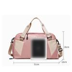 CHDWEY Umhängetaschen für Herren Trockene nasse Gym Bag Yoga Matte Sporttasche Handtaschen Outdoor Sport Schulter Reisen Frauen Männer Fitness Training Tasche mit Schuhtasche(Bl