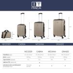 ITACA - Kosmetikkoffer Hartschale Groß, Beautycase Damen, Trolley & Handgepäck Koffer: Beauty Case Hartschale, Kosmetik Koffer, Kosmetiktasche Groß - Ideal für Reisen!