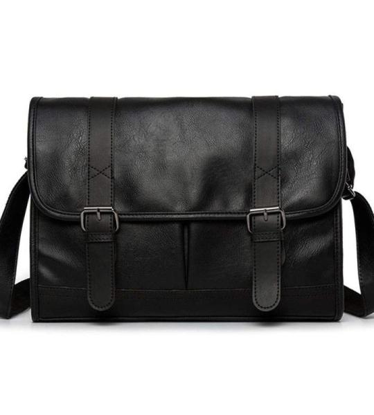 CHDWEY Umhängetaschen für Herren Mann Leder Umhängetaschen Reisetasche Männer Aktentasche Luxus Messenger Bag Männliche Laptop Business Crossbody Männer Tasche