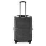 HAUPTSTADTKOFFER Midden grote harde koffer, TSA, 4 wielen, check-in bagage met 8 cm volumevergroting, 77 cm, 130 liter, grafiet, grafietgrijs, kofferset
