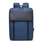 CHDWEY Umhängetaschen für Herren Rucksack for Laptoptasche Große Kapazität Nylon wasserdichte Männer Rucksack Gute Qualität Männer Mode Rucksack Casual Trip Bag(Blue)