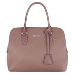 - Dames Bugatti Handtas Draagtas - Shopper Tote PU Leer Schoudertas - Veel Zakken Vakken Rits Crossbodytas - Vrouwen Meisje Tassen - Mode Stad Werk - Oude Roos