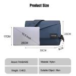 FANDARE Ultralichte schoudertas voor heren, schoudertas, hangtas, werktas, nylon messenger bag voor dagelijks gebruik, vrije tijd, werk, kantoor, reizen, school, waterdichte heren 