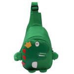 Kleiner Rucksack Damen Kinderrucksack Mädchen Kinderrucksack Wanderrucksack Kinder Mädchen Jungen Kindermode Cartoon Dinosaurier Brusttasche Nylon verstellbare leichte Umhängeta