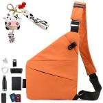 Gipfelfreund Anti-diefstal tas, Gipfelfreund Anti-diefstal schoudertas, borsttas, voor dames en heren