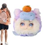 ZHUMCCY Anime-Plüsch-Taschenspielzeug, Plüsch-Charakter-Geldbörse,Weiche Charakter-Taschen-Geldbörse - Schultertasche, Anime-Charakter-Tasche für Kinder, Kleinkinder, Freunde,