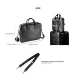 VICTORIA HYDE Herren Aktentasche 14 Zoll Laptoptasche Herren Große Business Tasche Schultertasche Mann Henkeltasche Umhängetasche Messenger Bag Briefcase