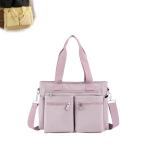 Generisch Große, Schlichte Tragetasche For Damen Mit Reißverschluss Und Mehreren Taschen, Große Umhängetasche, Einfarbig, Große Kapazität, Rucksack Mit Mehreren Fächern