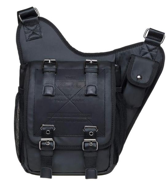 KAUKKO Canvas Tactical Vintage Borsttas Tactical Schoudertas