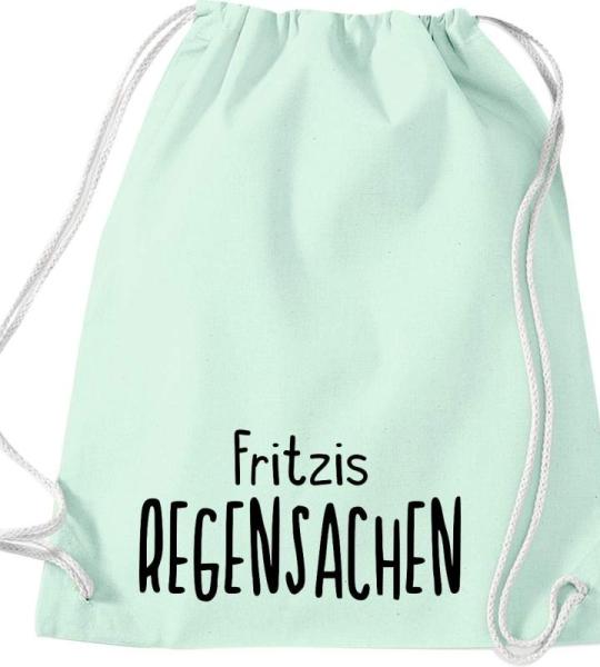 Shirtinstyle Gymtas, regenspullen met wensnaam, kinderdagverblijf, school, vrije tijd, gymtas tas tas