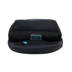 Piquadro Akron Schoudertas, leer, 22 cm