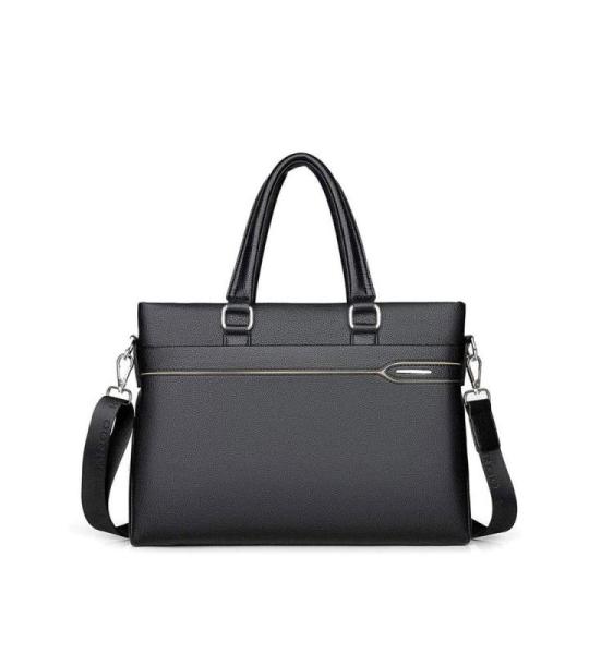 CHDWEY Umhängetaschen für Herren Herren Lederaktenkoffer, für Reisebüro Business Bag Große wasserdichte Tasche mit Fit Laptop Große Kapazität Geeignet für Arbeit/Schule/im 