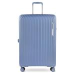 bugatti Hera Reiskoffer met harde schaal met 4 wielen (S, M, L), extra lichte reiskoffer van PP licht en handbagagetrolley, denim, koffer