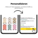 NoBoringSuitcases.com Handbagage, harde koffer met TSA-slot, jongens en meisjes, trolley, reiskoffer, draagtas, rolkoffer, klein of middelgroot, 27 Boho Feeling, koffer