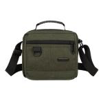 CHDWEY Umhängetaschen für Herren Crossbody Taschen Nylon Männer Handtasche Kleine lässige Reisetasche Klassische Reine Farbe Umhängetasche Hohe Qualität Messenger Bag(Green)