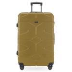 HAUPTSTADTKOFFER - X-Kölln - Hartschalen-Koffer Koffer Trolley Rollkoffer Reisekoffer, TSA, 76 cm, 107 Liter, Herbstgold matt