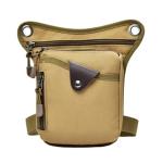 Waterdichte motortas rijfiets heuptas been tas nylon digitaal afdrukken multifunctionele over de schouder messenger bag crossbody tassen heren (kleur 4)