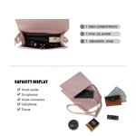 AFKOMST Leuke portemonnees voor tieners, meisjes, kleine schoudertas en handtassen, kattencadeau voor kinderen, roze (powder), schattig