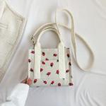 TIAASTAP Cord Tote Bag, esthetische kleine handtas voor dames, schoudertas, corduroy hobo bag met ritssluiting, schooltas, esthetische schoudertas, handtassen met veel vakken, voor
