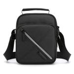 CHDWEY Umhängetaschen für Herren Männer Umhängetasche Crossbody Bag Hohe Qualität Mann Messenger Bag Jungen Nylon Mobiltelefon Männliche Business Handtaschen(Black)