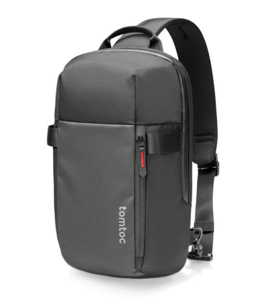 mannen schoudertas voor 2024 13 inch iPad Pro M4, 13 inch iPad Air M2, 13 inch MacBook Air M3 A3114, minimale enkele riem sling tas daypack schoudertas, klein formaat