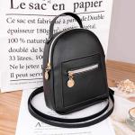 Mobile Schultertasche, Kuriertasche, Geldbörse, modisch, kleiner Brief, Handy, Rucksack, Tasche mit Rollen für Rucksackbefestigung für Kinder