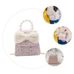 COLLBATH 2 stuks schooltas kinderen strik portemonnee Carteras Para parel schoudertas kinderparel handtassen portemonnees voor vrouwen kleine schoudertas beddengoed van katoen meis