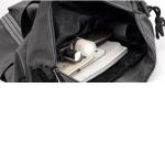 CHDWEY Umhängetaschen für Herren Yoga-Matt-Taschen Fitnessstudio Fitness-Gym-Schulter-Rucksack Sporttasche Kordelzug Sport Gymtas for weibliche Retro(Black)